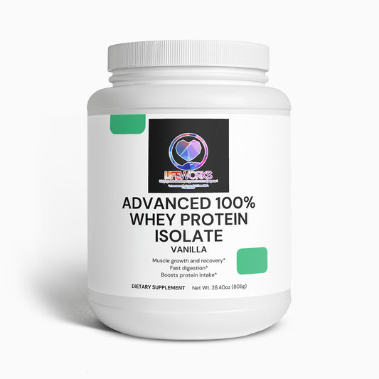 Advanced 100% Whey Protein Isolate (Vanilla)